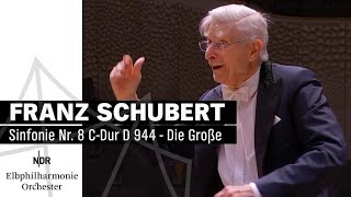 Schubert quotGroße CDurquot Sinfonie mit Herbert Blomstedt  NDR Elbphilharmonie Orchester [upl. by Ary443]