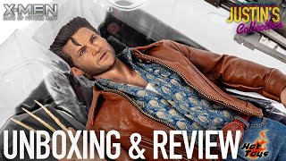 Hot Toys Wolverine XMen Days of Future Past Unboxing amp Review [upl. by Merralee]