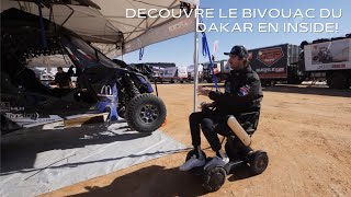 Le bivouac du Dakar en inside  🤩 [upl. by Anilegnave]