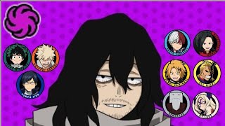 MHUR Shota Aizawa all unique voice lines [upl. by Levinson]