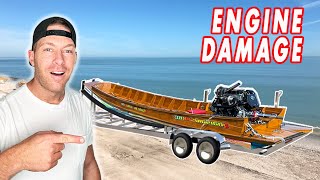 Thailand Boat Engine Damage the Trailer is INSANE [upl. by Tada930]