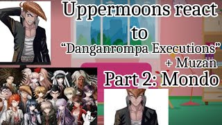 UpermoonsMuzan react to Danganrompa Executions  Part 2  Mondo Execution [upl. by Atsiuqal]