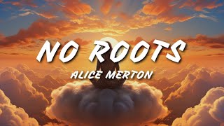 No roots ‐ Alice Merton Lyrics [upl. by Kleinstein]