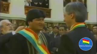 El inicio y la despedida del Presidente Evo Morales Ayma Audio Savia Andina [upl. by Teador96]