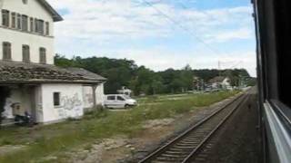 Regionalbahn R8 von Gunzenhausen nach Steinach bei Rothenburg odT [upl. by Clite]