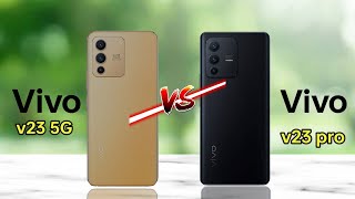 Vivo v23 5G Vs Vivo v23 pro 5G ｜｜ comparison [upl. by Isac]