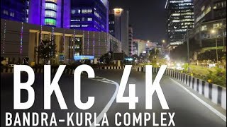 4KHDR Night Drive in BandraKurla Complex Mumbais Prime Business District trending viralvideo [upl. by Lapham]