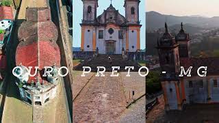 OURO PRETO e Congonhas  Minas Gerais drone 4K [upl. by Sehcaep]