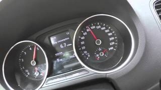 VW polo 1 2 tsi 2015 acceleration max speed review 0 180kmh [upl. by Gleich928]