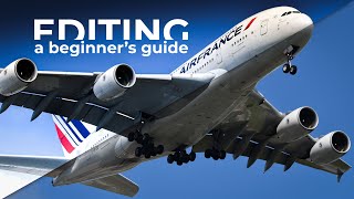 How to Editing Your Aviation Pictures  Beginners Editing Guide [upl. by Oicnedurp]