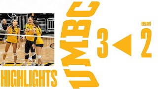 UMBC Volleyball vs Bryant  111024 [upl. by Luahs]