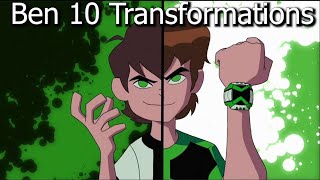 Ben 10 Omniverse All Transformations Of Season 4 [upl. by Lana609]