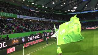 VfL WolfsburgWerder Bremen 03032019 „Immer nur Du“ [upl. by Mosera67]