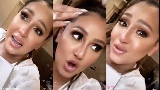 Adrienne Bailon cries on Instagram Live and reveals special news Full QampA [upl. by Adnohrahs]