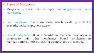 Morphology  Lesson 1  An Introduction [upl. by Naitirb]