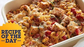 Recipe of the Day Giadas Italian Baked Chicken and Pastina  Everyday Italian  Food Network [upl. by Elyrrad]