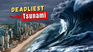 Top 4 Massive Tsunami Waves  Deadliest Natural Disasters  Factual IQ [upl. by Ru]