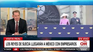 Panorama Mundial Con Gabriela Frías La Llegada De Los Reyes De Suecia A México  6 De Marzo 2024 [upl. by Eeldarb]