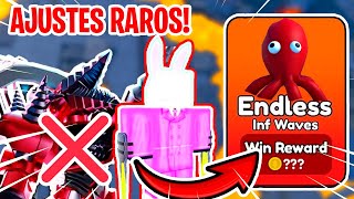 CAMBIARÁN ENDLESS⚠️ Ajustes a DRILLMAN Upgraded  DJ TVMAN en Toilet Tower Defense Roblox [upl. by Aramoix763]