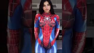 spider girl  hot spider girl  spider woman spider girl cosplay shorts spidergirl spiderwomen [upl. by Naoj751]