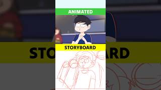 Storyboard Vs Final Animation gelonimation pinoyanimation animation storyboard [upl. by Ynamad]