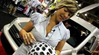 Catlike Cycling Helmets 2011 Whisper Plus Chrono Aero TT Kompact  Interbike 2010 HITECHBIKES [upl. by Melia]