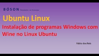 Instalação de programas Windows com Wine no Linux Ubuntu [upl. by Auhsaj]