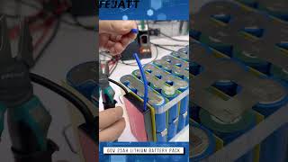 60V Marine power lithium battery assembly line  FEBATT Brand batterypack lithiumbatteryfactory [upl. by Ajay]