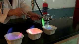 Flame Test Of Metals [upl. by Ase844]