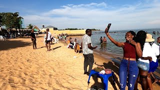 is it Ugandas MOST Beautiful BeachTo visitin Entebbevlogafrica lifestyle african [upl. by Gilroy]