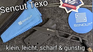 Sencut Texo  ein geniales Budget Neck Knife  EDC Fixed [upl. by Attiuqaj543]