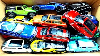 Box Full of Model Cars Mercedes Slr Tesla Cybertruck Ferrari Sf90 Bugatti Divo Brabus Rocket 900 [upl. by Harrus]