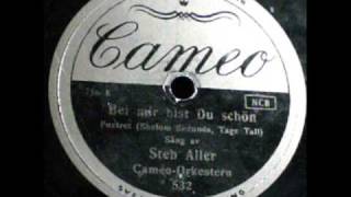 Bei mir bist Du schön Sten Aller Stockholm Sweden 1938 78rpm [upl. by Merc]