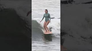 Left amp Right In One Wave surfing balisurf surfers [upl. by Assenav]