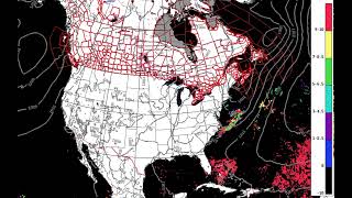 North America Waterspout Forecast valid 1 am EDT June 24 to 1 pm EDT June 25 2024 [upl. by Svoboda]