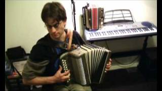 The Rocky Road To Dublin  Button Accordion [upl. by Lotus]