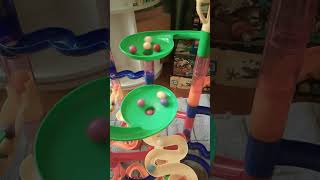 Most adorable marble run motionasmr asmrsounds marblerun marblerunrace fidgettoy [upl. by Nivak]