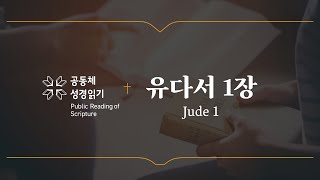 유다서 1장 개역개정 [upl. by Blockus]