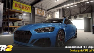 【CSR2】Audi RS 5 Coupè Shift amp tune for Showdown 12 mile 1118x [upl. by Orenid823]