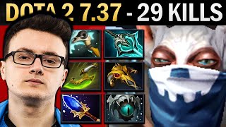 Meepo Gameplay Miracle with 29 Kills and Disperser  Dota 737 [upl. by Ronica109]