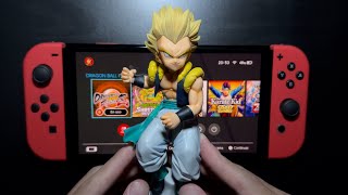 Dragon Ball FighterZ Gotenks Nintendo Switch OLED Gameplay [upl. by Aicatsan]