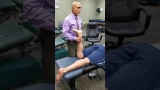 Lower Extremity Popliteus Palpation and Muscle Testing [upl. by Yreva]