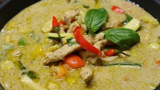 Thai Green Curry Recipe  How to make the BEST Thai Green Chicken Curry  Easy Thai Curry Recipe [upl. by Ytte]