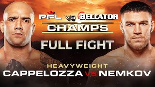 Vadim Nemkov vs Bruno Cappelozza  PFL vs Bellator  Full Fight [upl. by Genna]