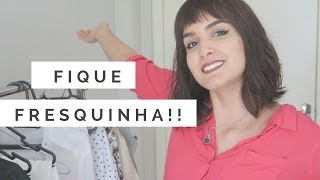 MELHORES TECIDOS PARA USAR NO VERÃO [upl. by Gibun]