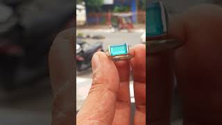 natural chrysocolla in chalcedony origin bacan indonesia 🥰👍 [upl. by Eet845]