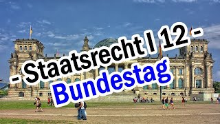 Staatsrecht I 12  Bundestag und Wahlgrundsätze [upl. by Nylaret424]