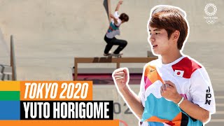 🛹 The BEST of Horigome Yuto at the Olympics 🇯🇵 [upl. by Kinata997]