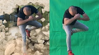 Green Screen Chroma Key and Tracking Tutorial Breaking wall TOP 3 [upl. by Frasquito262]