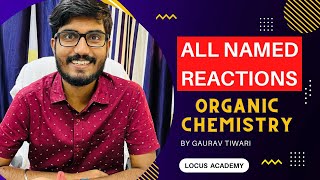 💥All Named Reactions of Organic Chemistry  neet JEE  LocusAcademy [upl. by Behlke]